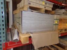 Pallet of Lt Grey Tile 12'' X 24'' (20) Boxes 10SF Per Box, 200SF Total, So