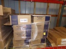 Pallet With (20) Boxes Cirque White 12'' X 12'' Vinyl Tile, 4.5SF Per Box,