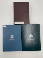 1983, 1987 & 1990 US Mint Prestige Proof Sets (3 sets total).