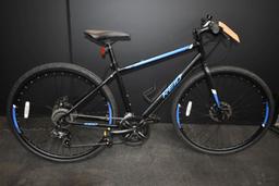 REID BIKE: BLACK, MODEL TRANSIT DISC HYBRID, SIZE SMALL