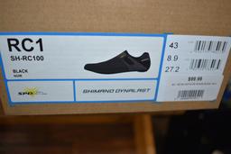 PAIR OF SHIMANO BIKE SHOES, SIZE 43 EU,