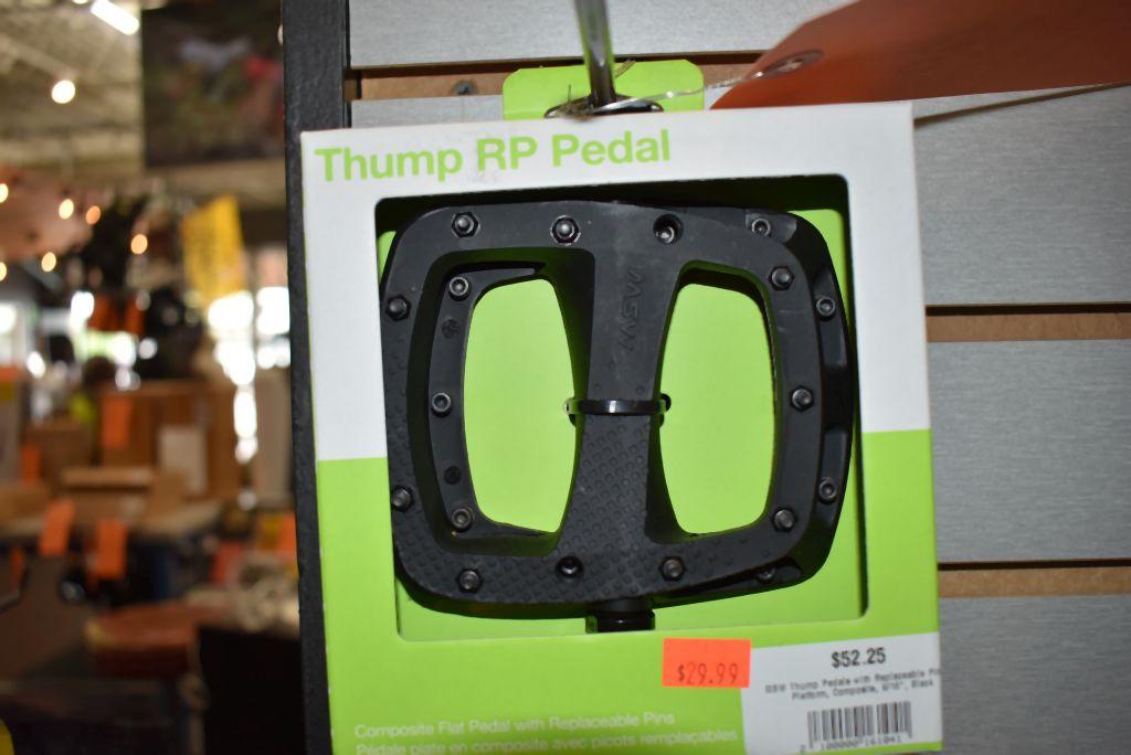 MSW THUMP RP PEDAL WITH REPLACEABLE PINS, PLATFORM,