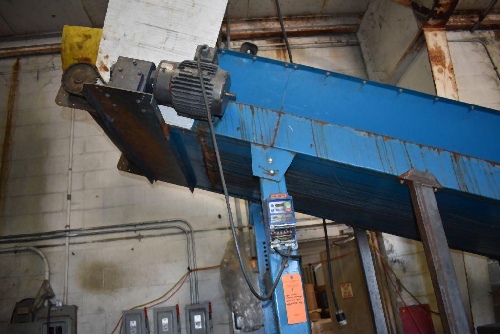 NEW LONDON INCLINE CONVEYOR, 30"W x 22' RUN,