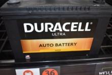 DURACELL ULTRA AUTO BATTERY GOLD, 800 CCA,