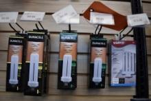 (6) DURACELL TRIPLE TUBE COMPACT FLUORESCENT BULBS