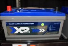 AGM X2 DUAL PURPOSE/DEEP CYCLE MARINE BATTERY, 930