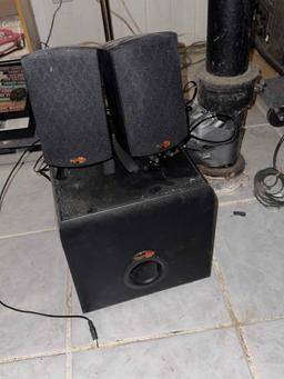 KLIPSCH SUBWOOFER AND SPEAKERS 2