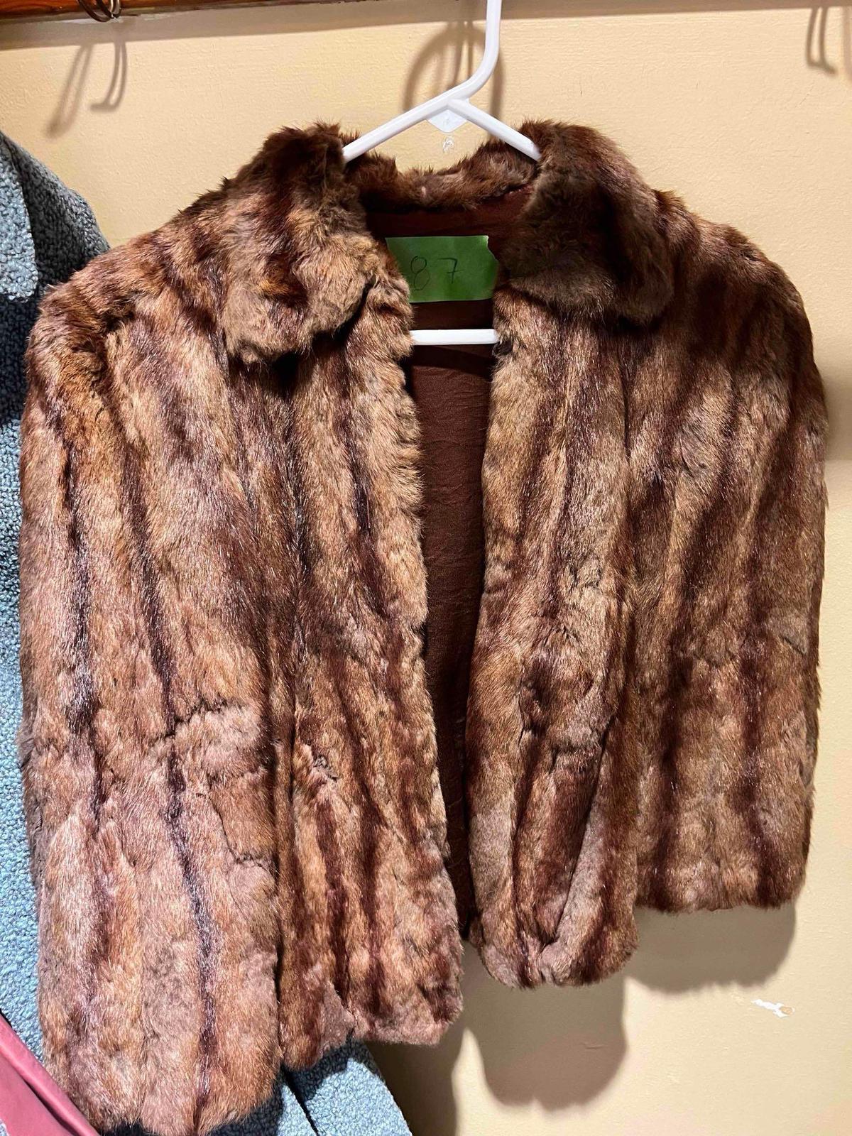 Fur Shawl - no tag