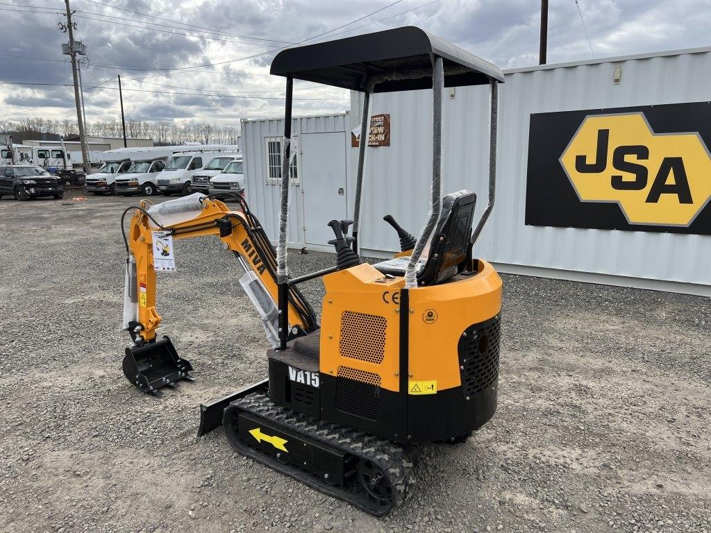 2024 Miva VA15 Mini Hydraulic Excavator