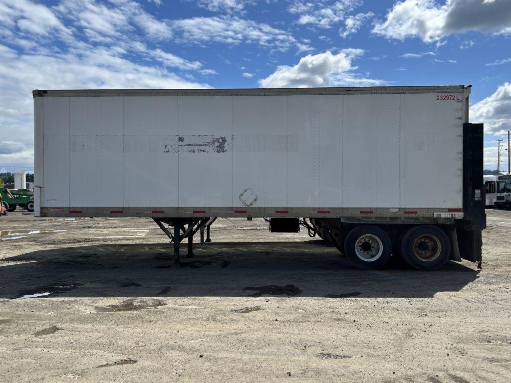 1988 Fruehauf 32' T/A Dry Van Trailer