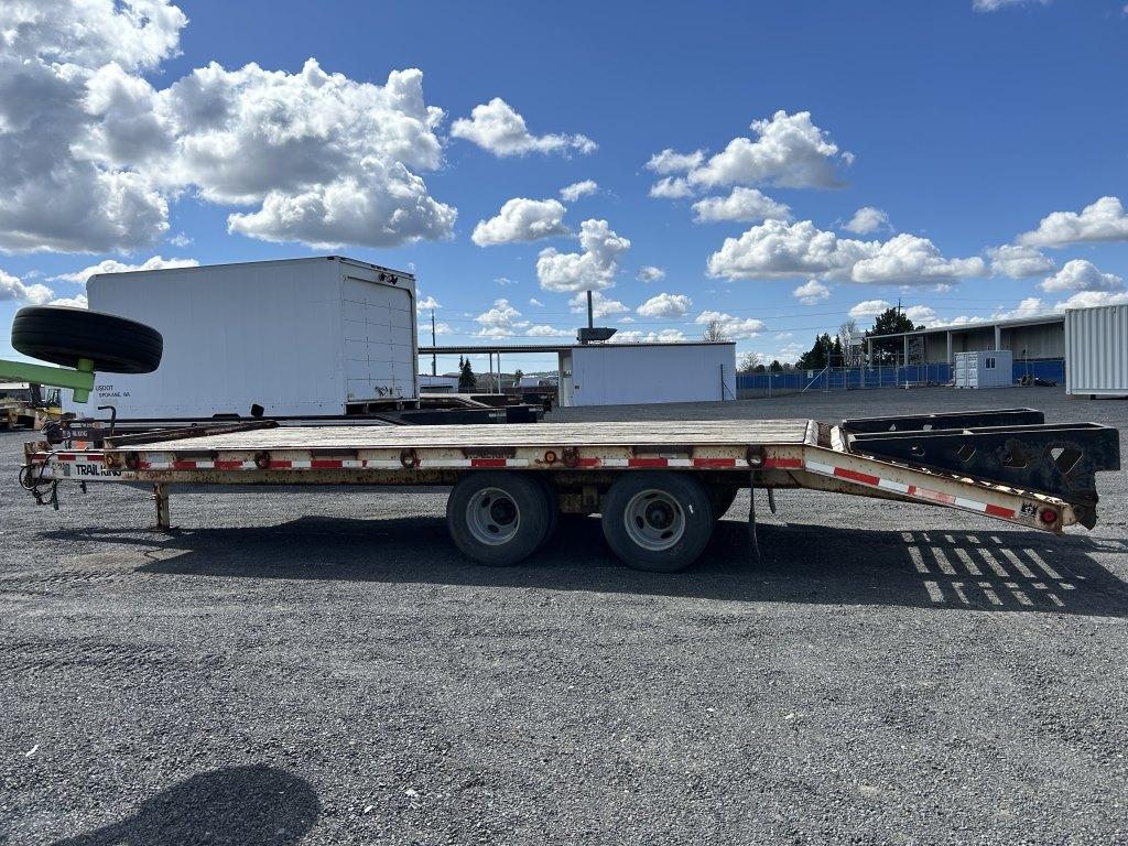 1997 Trail King TK20-2400 T/A Equipment Trailer