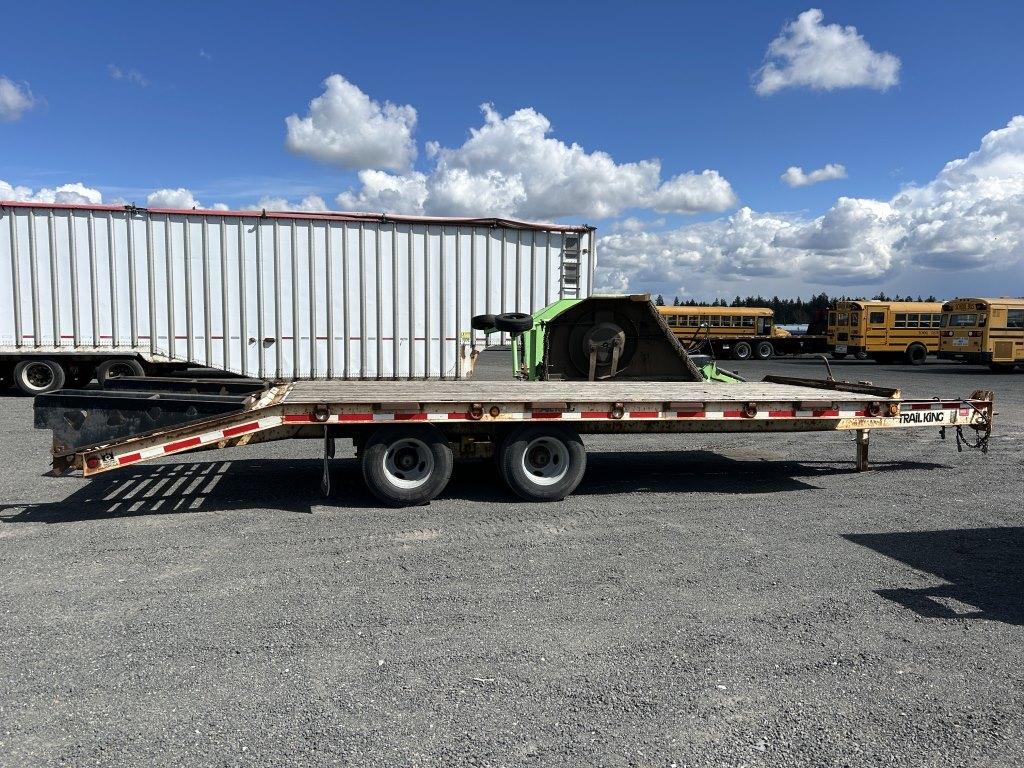 1997 Trail King TK20-2400 T/A Equipment Trailer