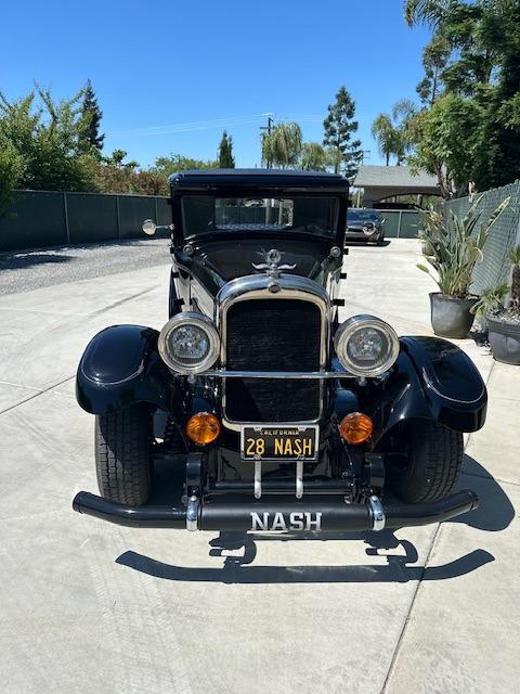 1928 Nash 2 dr coupe Special Six Rumble Seat-w/ trailer Lot 366A