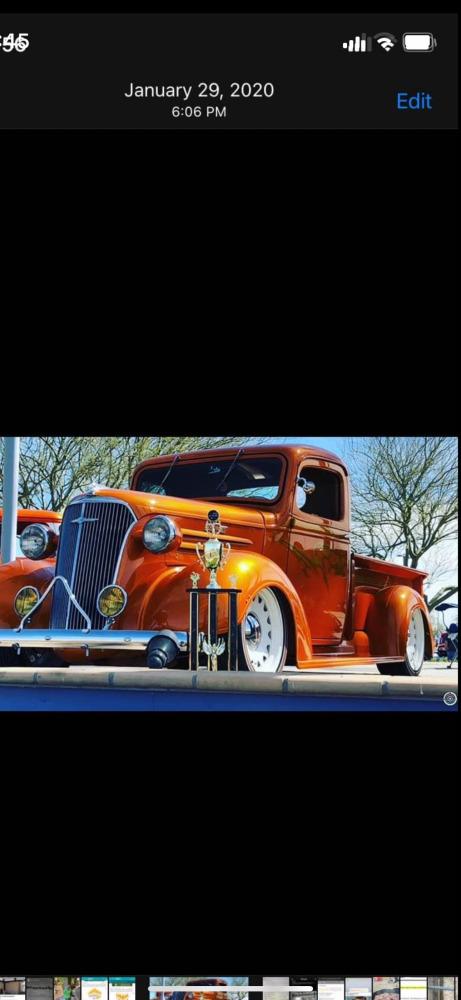 1937 Chevrolet Custom Pickup