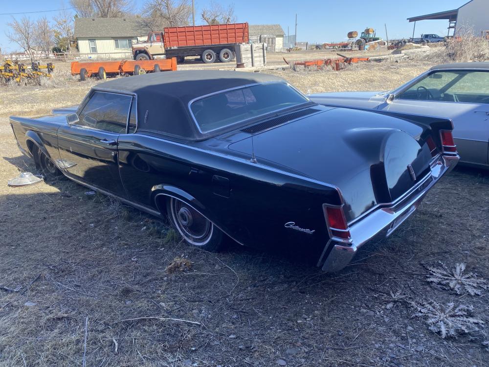 [NO RESERVE] Project Opportunity--1969 Lincoln Mark III-black