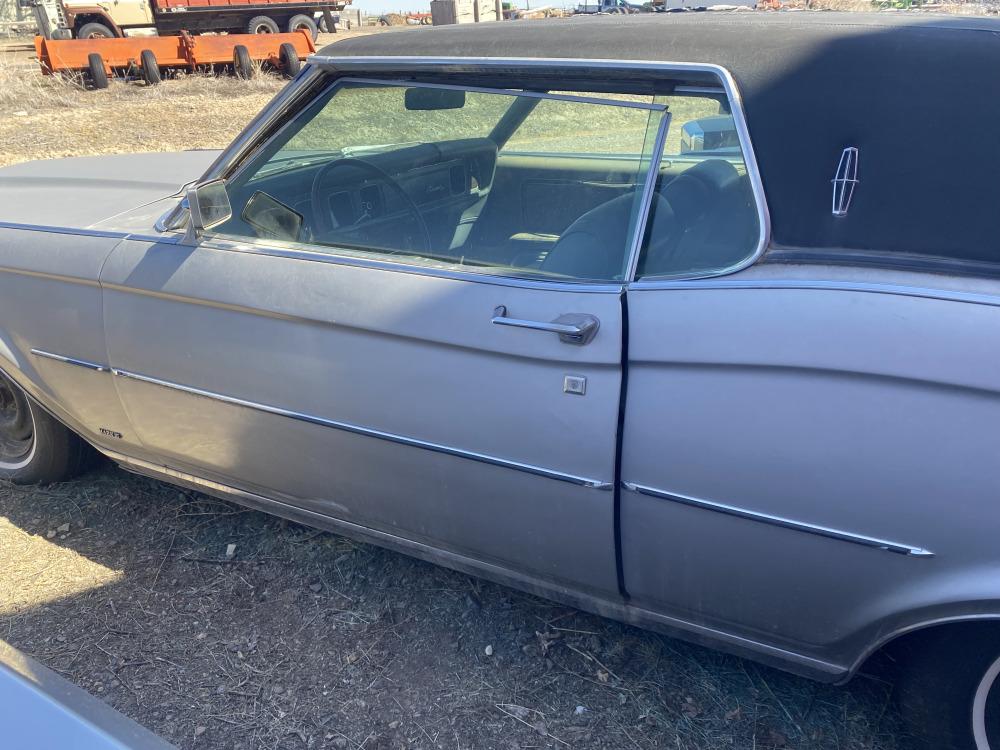 [NO RESERVE] Project Opportunity--1969 Lincoln Mark III-silver