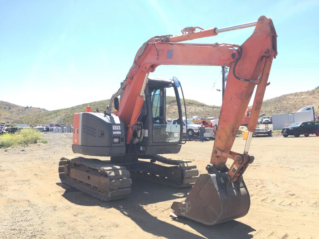 2014 Hitachi ZX75US-3 Midi Excavator,