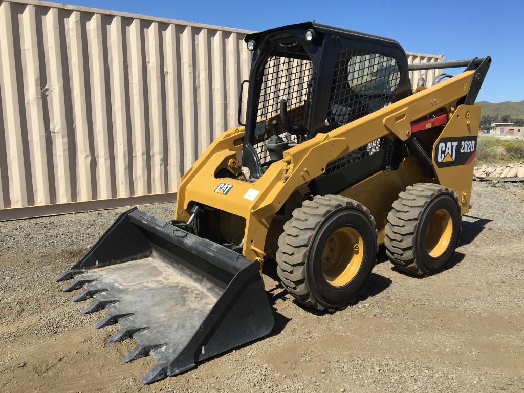 2014 Caterpillar 262D 2-Speed Skid Steer Loader,