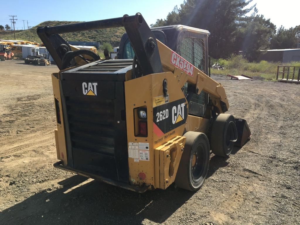 2016 Caterpillar 262D 2-Speed Skid Steer Loader,