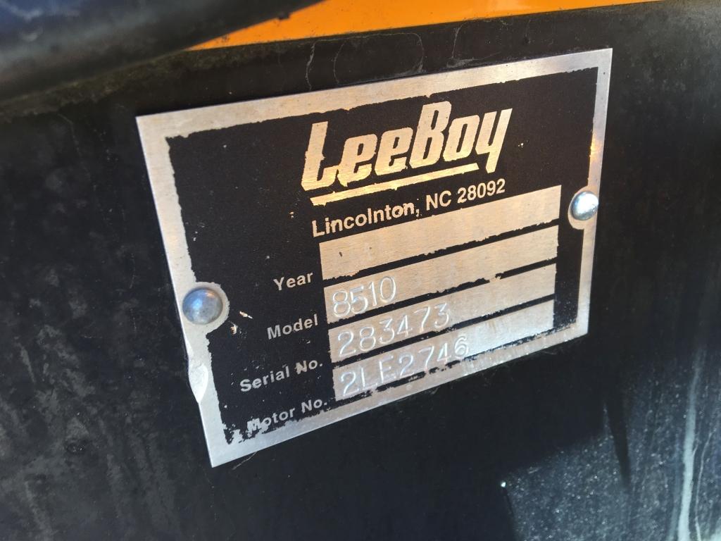 2020 Leeboy 8510E Asphalt Paver,