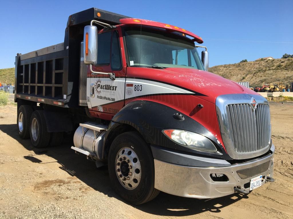 2014 International LF677 Dump Truck,