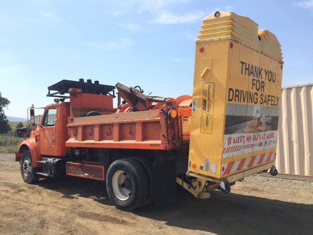 1999 International 4900 Dump Truck,