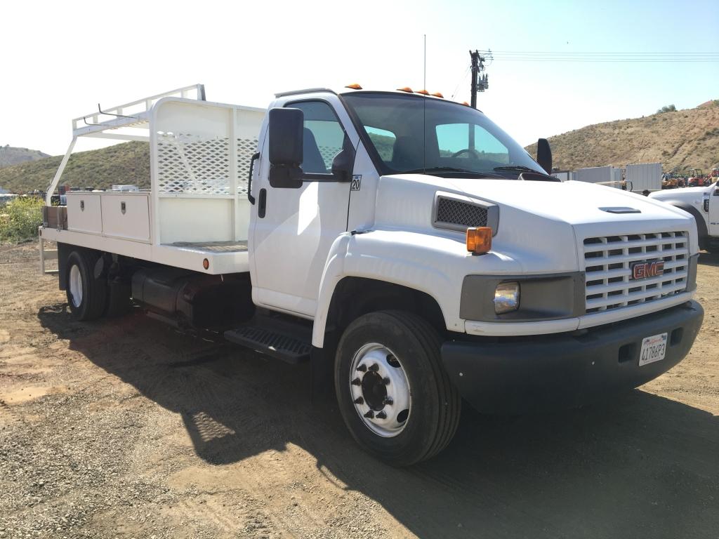 2007 GMC C5 Flatbed Truck,