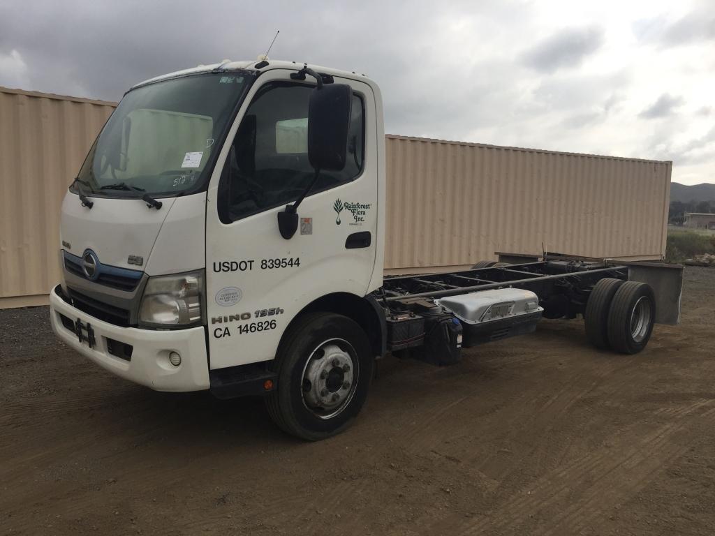 2014 Hino 195H Cab & Chassis,