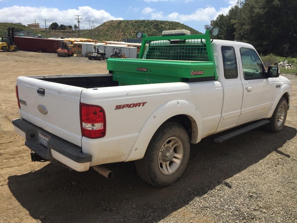 2010 Ford Ranger Sport Extended Cab Pickup,