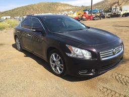 2012 Nissan Maxima S Sedan,