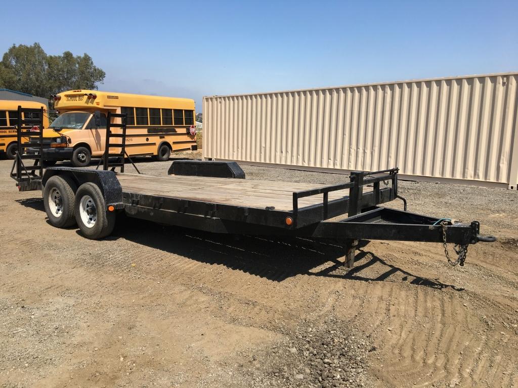 2012 PJ Trailer Equipment Trailer,