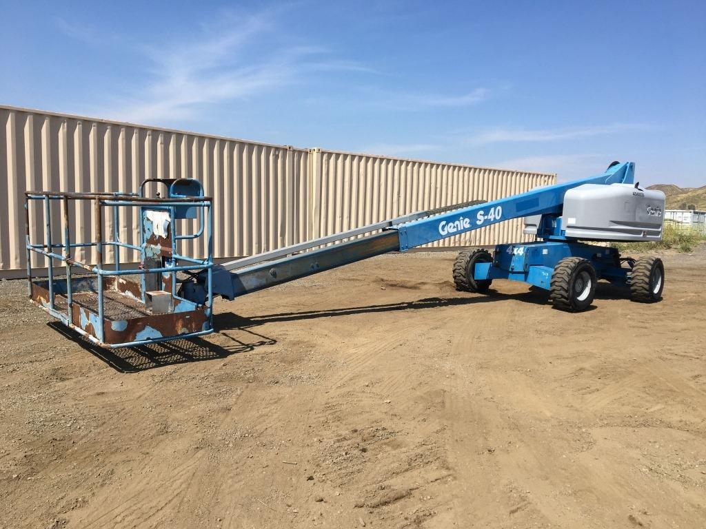 2013 Genie S40 Boom Lift,