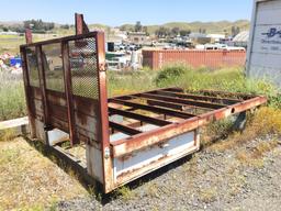 12ft x 8ft Truck Bed Frame w/Headache Rack