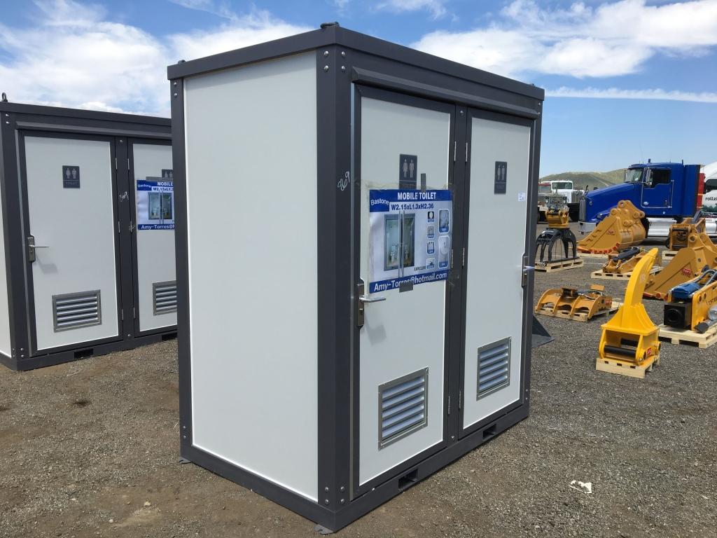 Unused Bastone Portable Dual Toilet Unit,