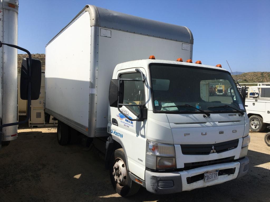 2012 Mitsubishi Fuso FE Van Truck,