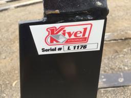 Unused Kivel 48in Forklift Carriage Attachment,