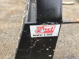 Unused Kivel 48in Forklift Carriage Attachment,