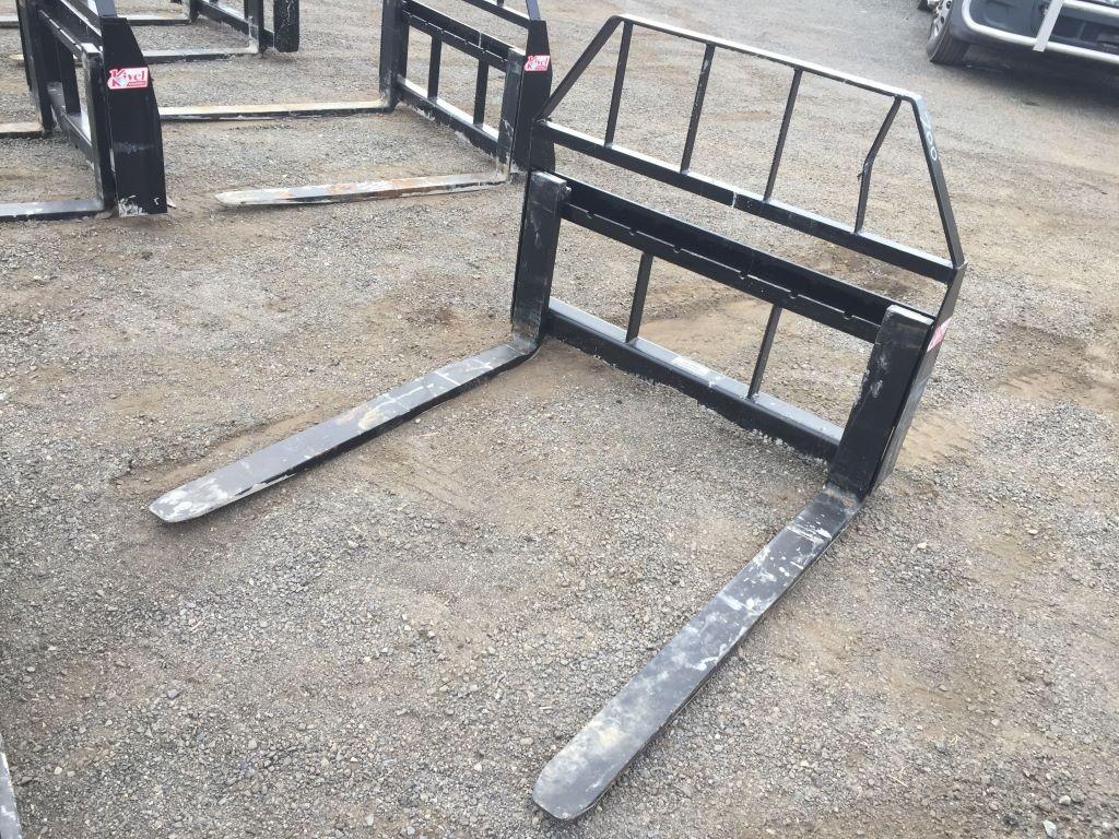 Unused Kivel 48in Forklift Carriage Attachment,