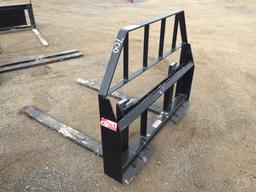 Unused Kivel 48in Forklift Carriage Attachment,