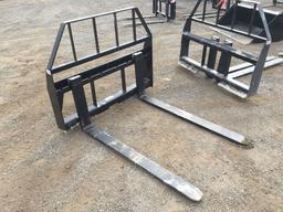 Unused Kivel 48in Forklift Carriage Attachment,