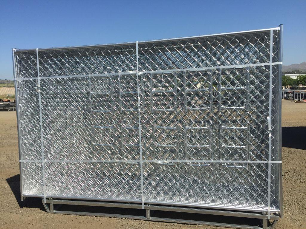 (20) 10ft x 6ft Portable Construction Fence