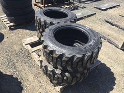 (4) Unused Forerunner SKS-1 10-16.5NHS Skid Steer