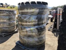 (4) Misc 17.5-25 Tires & Rims,