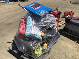 Pallet of Misc Garden/Hand Tools, Including