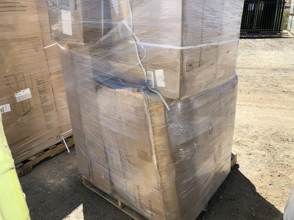 Pallet of Misc Furniture, Including Glider,