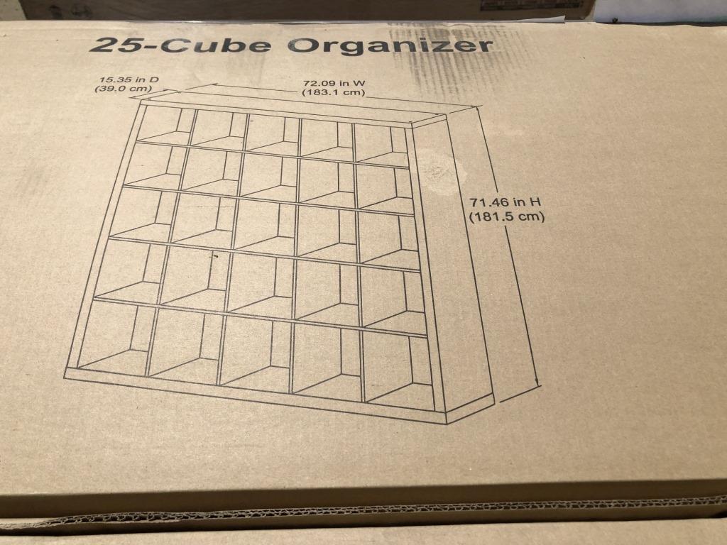 Pallet of (5) Better Homes & Gardens 25-Cube