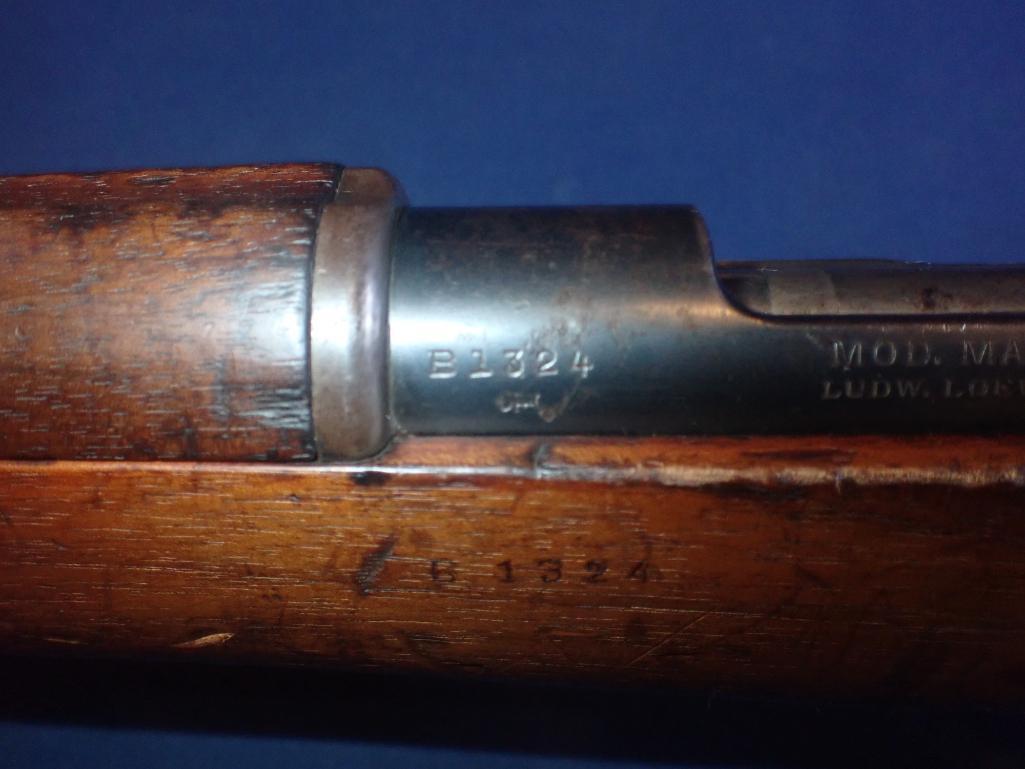 Boer War LUDW LOEWE & COMPANY 1896 Mauser 7mm