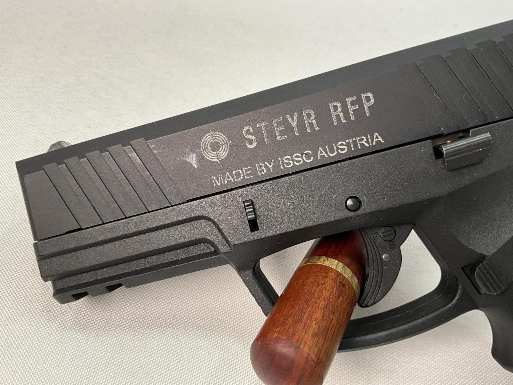 Boxed Steyr RFP, .22LR caliber pistol