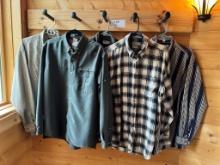 Assortment Mens Button Up Long Sleeve Shirts