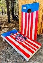 Patriotic theme Corn Hole Set